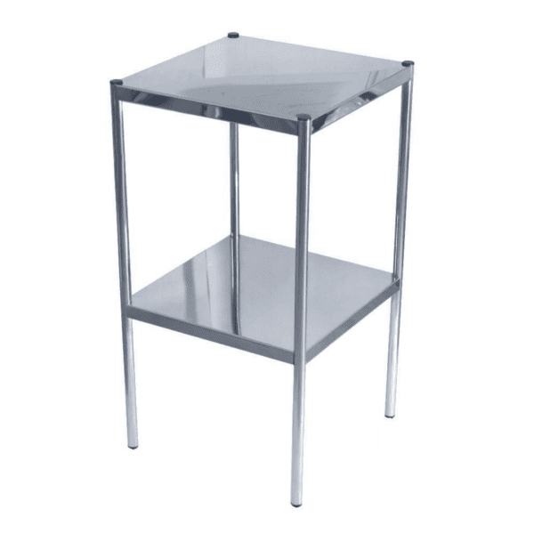 Mesa Auxiliar Inox 40 x 40 x 80cm - Image 2