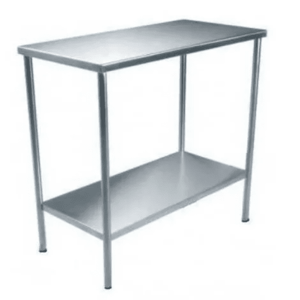 Mesa Auxiliar Inox 40 x 40 x 80cm