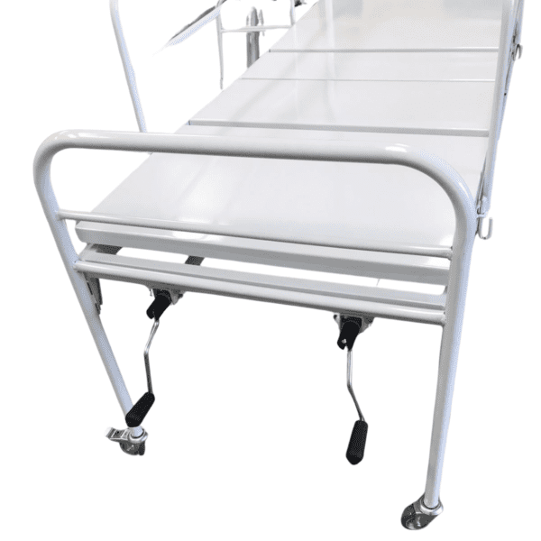 Cama Hospitalar com 2 Manivelas Grade de Baixar - Image 2