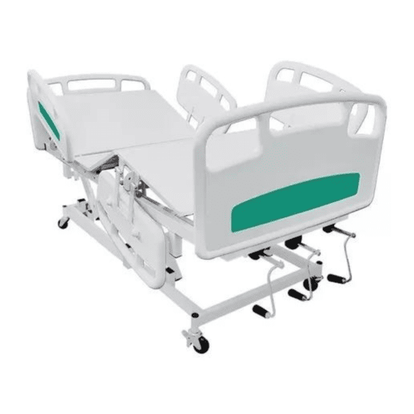 Cama Hospitalar Fowler com 3 Manivelas Premium